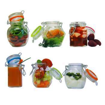 Verrine 9 cm avec couvercle