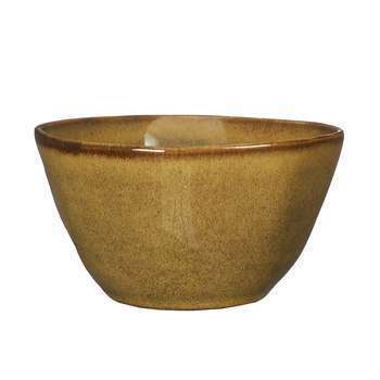 Bol Tabo ocre H. 6. 5 x D. 14 cm
