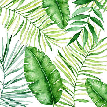 20 serviettes papier : Jungle