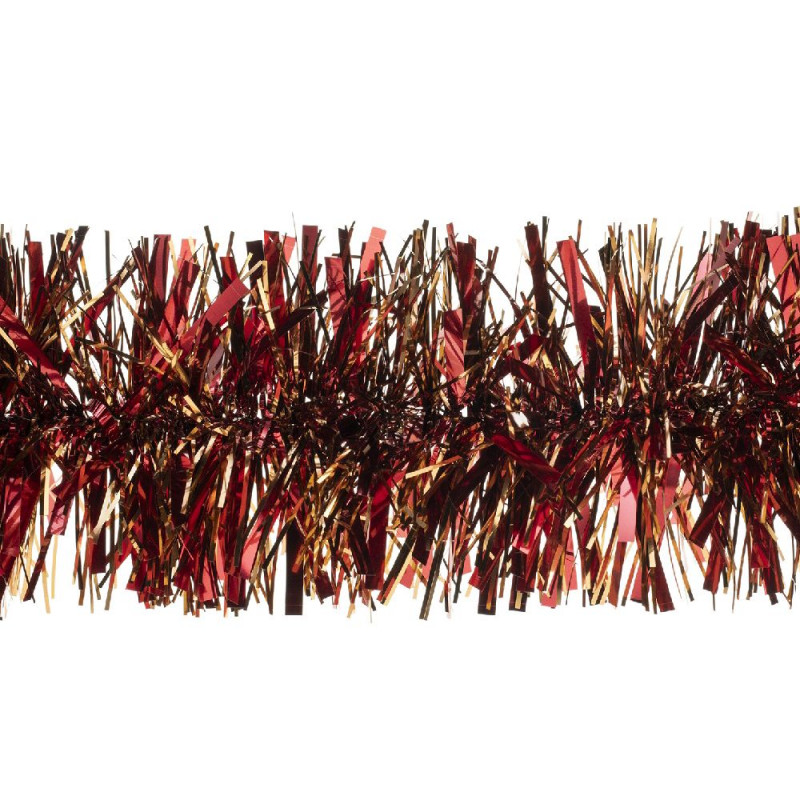 Guirlande de Noël, coloris bordeaux/marron - L. 2m