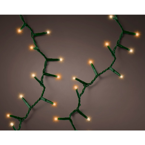 Guirlande lumineuse Compacte verte 1000 LED - Blan