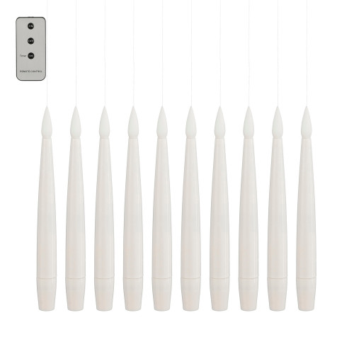 Guirlande lumineuse, 10 bougies LED à suspendre -
