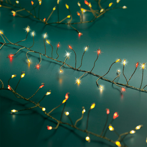 Guirlande lumineuse animée 'Micro Compact', multic