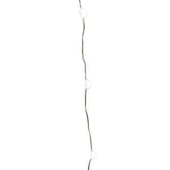 Guirlande 295 cm, 60 led : blanc