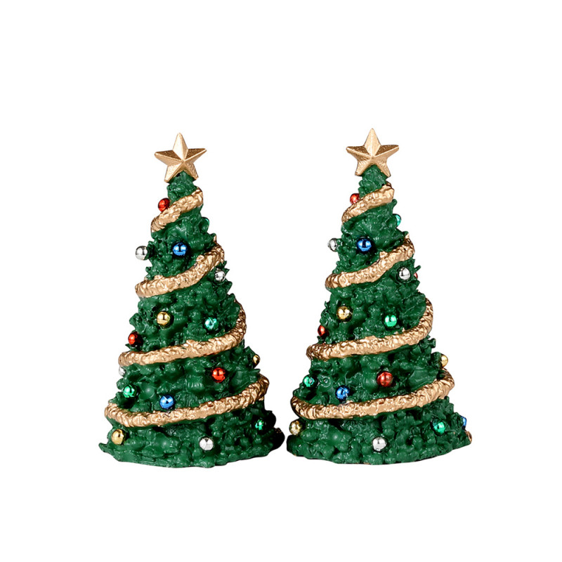 Sapin de Noël classique pour village de Noël L 3.