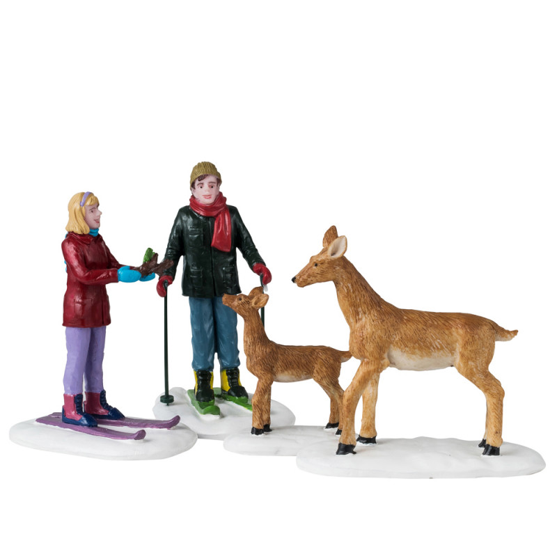 Figurines de Noël : Rencontre balade en hors piste