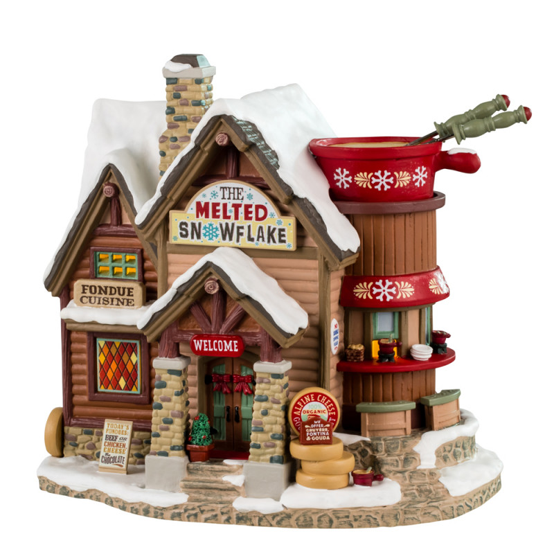 Scène de Noël : Restaurant montagnard à Vail Villa
