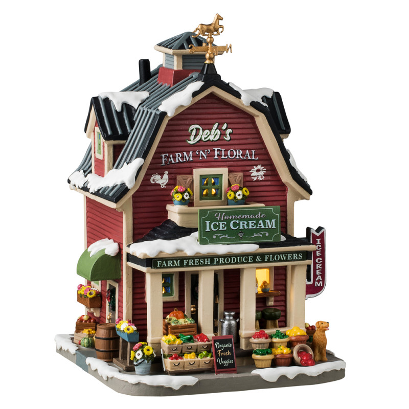Scène de Noël : Marchand Deb's Farm-N-Floral - H.