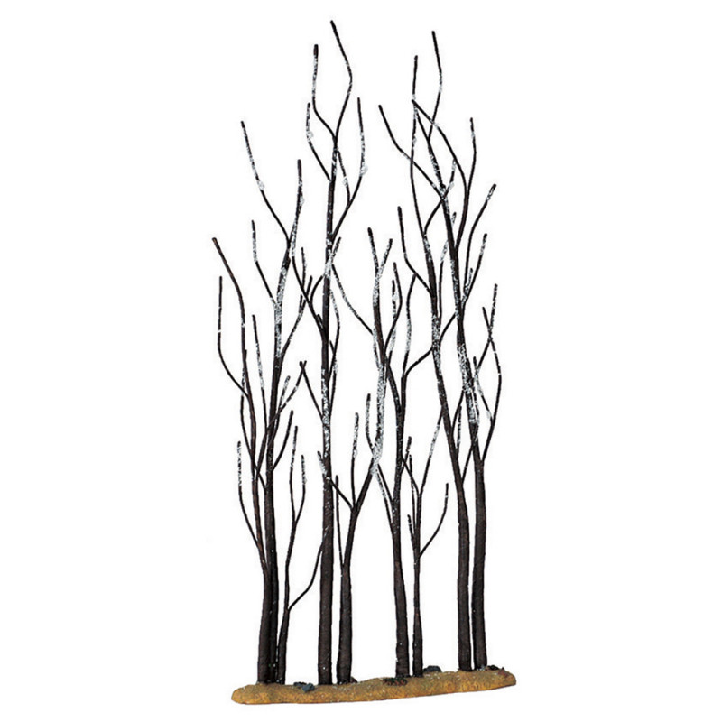 Figurine Noël : Arbuste d'automne, rangée de grand