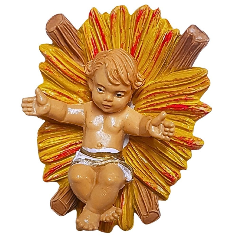 Santon pour crèche de Noël : L'Enfant Jésus, effet