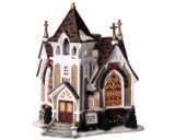 La chapelle de Caddington pour village de Noël