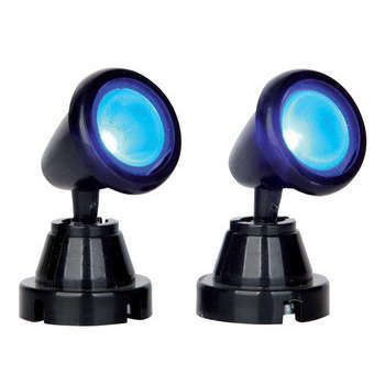 Set spots Bleu, pile 4. 5V