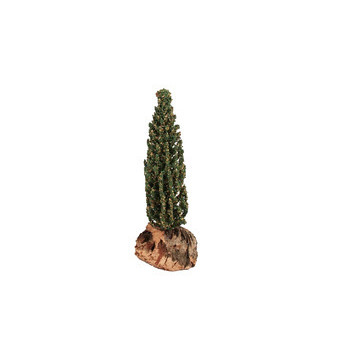 Décoration pour paysage de Noël : Cyprès 5x4x13cm