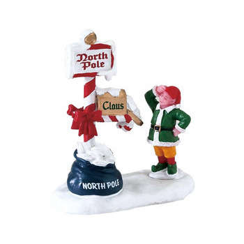Figurine Boîte aux lettres lutin