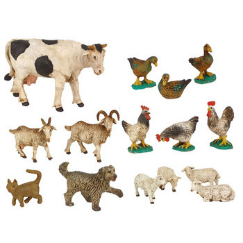 Assortiment Animaux : village de Noël