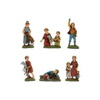 Figurine enfant pour village de Noël - H10cm