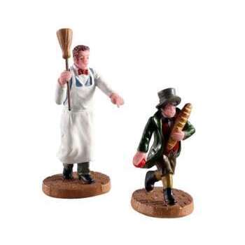 Figurines de Noël : Chapardeur de pain et boulange