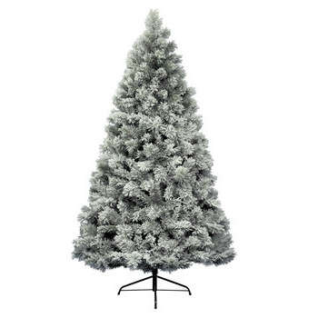 Sapin enneigé Abries artificiel : H 210 cm