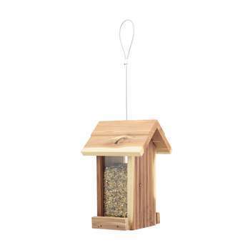 Mangeoire Eden en bois pour oiseaux du jardin